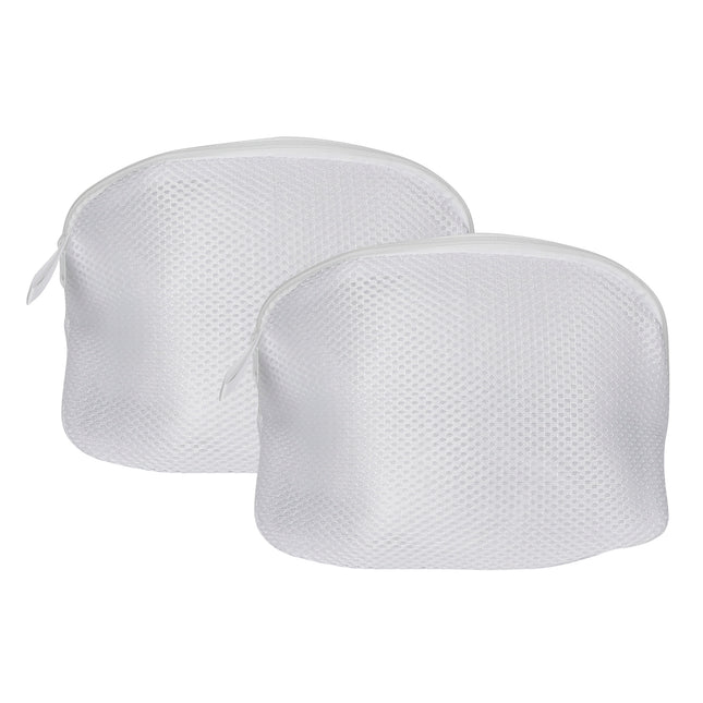Wasnet lingerie 2 dlg 25 x 17 cm – Afmetingen 25 x 17 cm, Materiaal polyester, Kleur wit