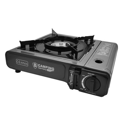 Camping kooktoestel draagkoffer zwart – Compact
