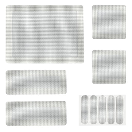 Hor reparatie tape set zelfklevend zwart 10 dlg – Kleur zwart, 16 cm, 7 cm, 12,5 cm