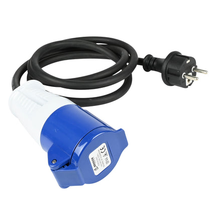 CEE verloop stekker 1.5 mtr – 250V, 3680W