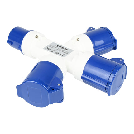 CEE 3-weg splitter – 250V