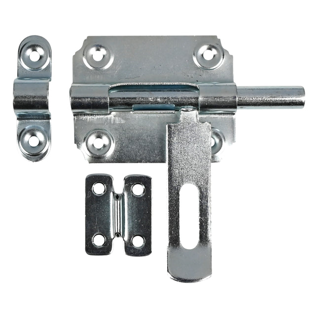 Deurschuif 70 mm met slotplaat – Lengte schuif ca. 70 mm, Compact