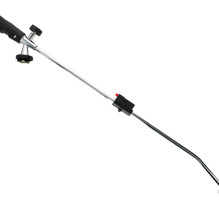 Onkruidbrander gas 80 cm – Vlamtemperatuur 800 - 1300 °C, Benodigde brandstof butaan gas