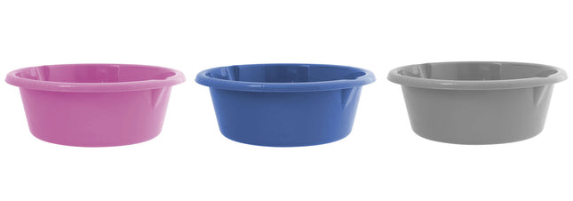 Teil 12 ltr 40 x 15 cm mix – Kleuren blauw, roze, grijs, Inhoud 12 liter, 40 cm