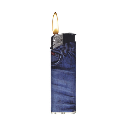 Aansteker jeans – Design Jeans/denim-print voor een stoere look, Compact