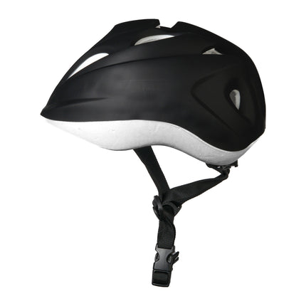 Fietshelm kind maat S (48-52 cm) zwart – Geslacht unisex, Hoofdomtrek 48-52 cm