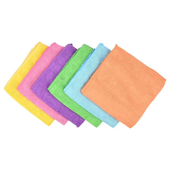 Microvezeldoeken 30 x 30 cm 6 dlg – Afmetingen 30 x 30 cm