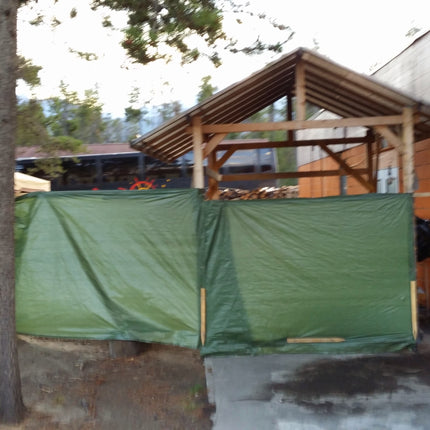 Dekzeil 3 x 4 mtr groen profi
